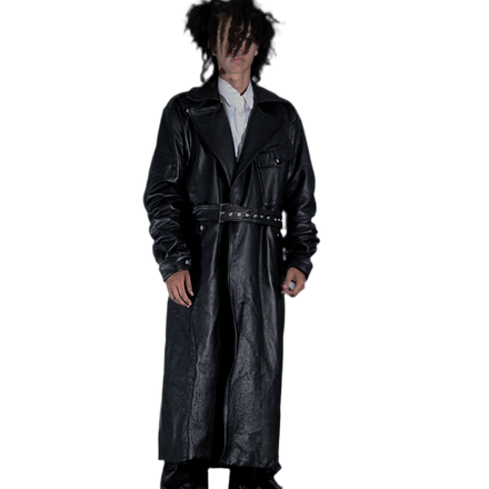 Leather Trench Coat