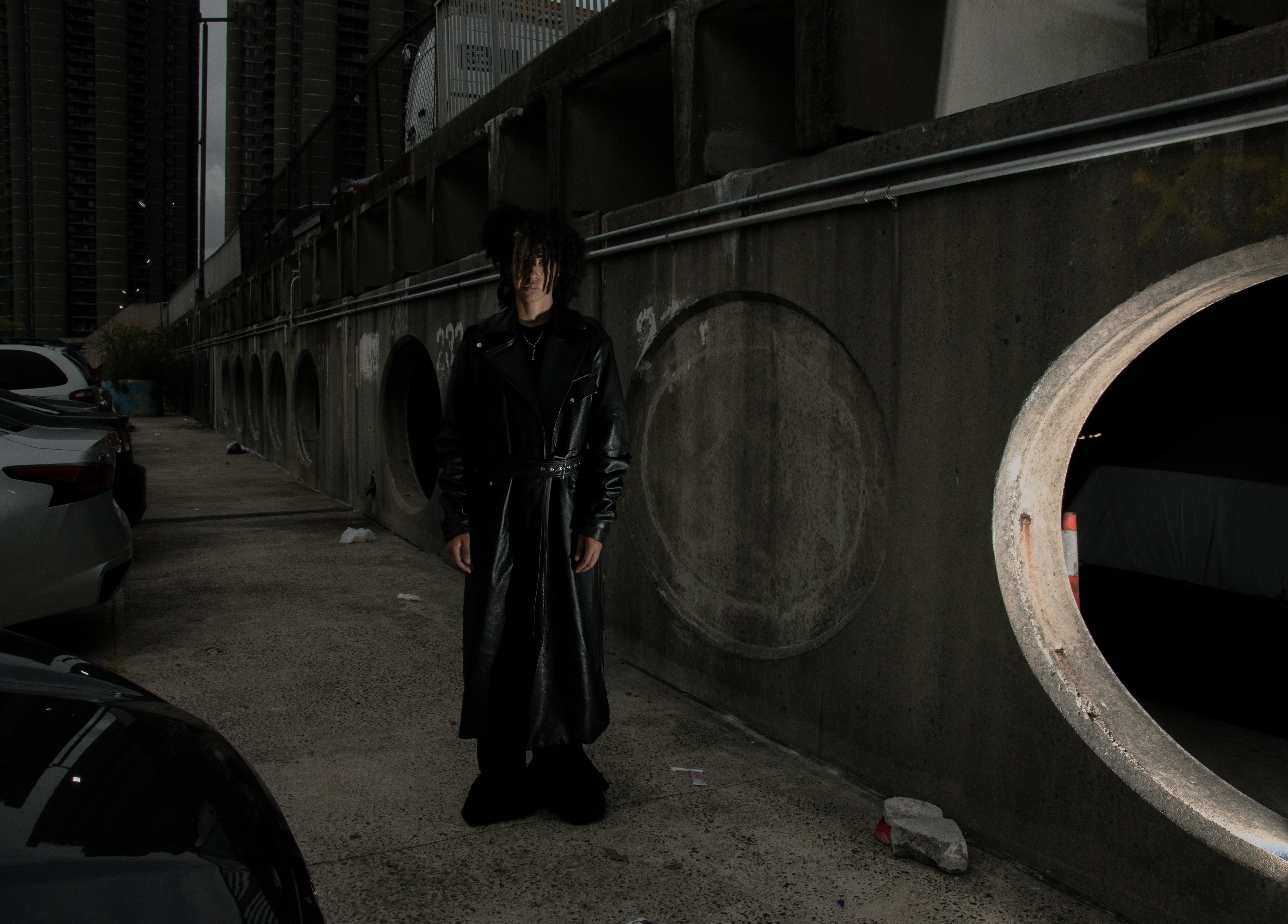 Leather Trench Coat