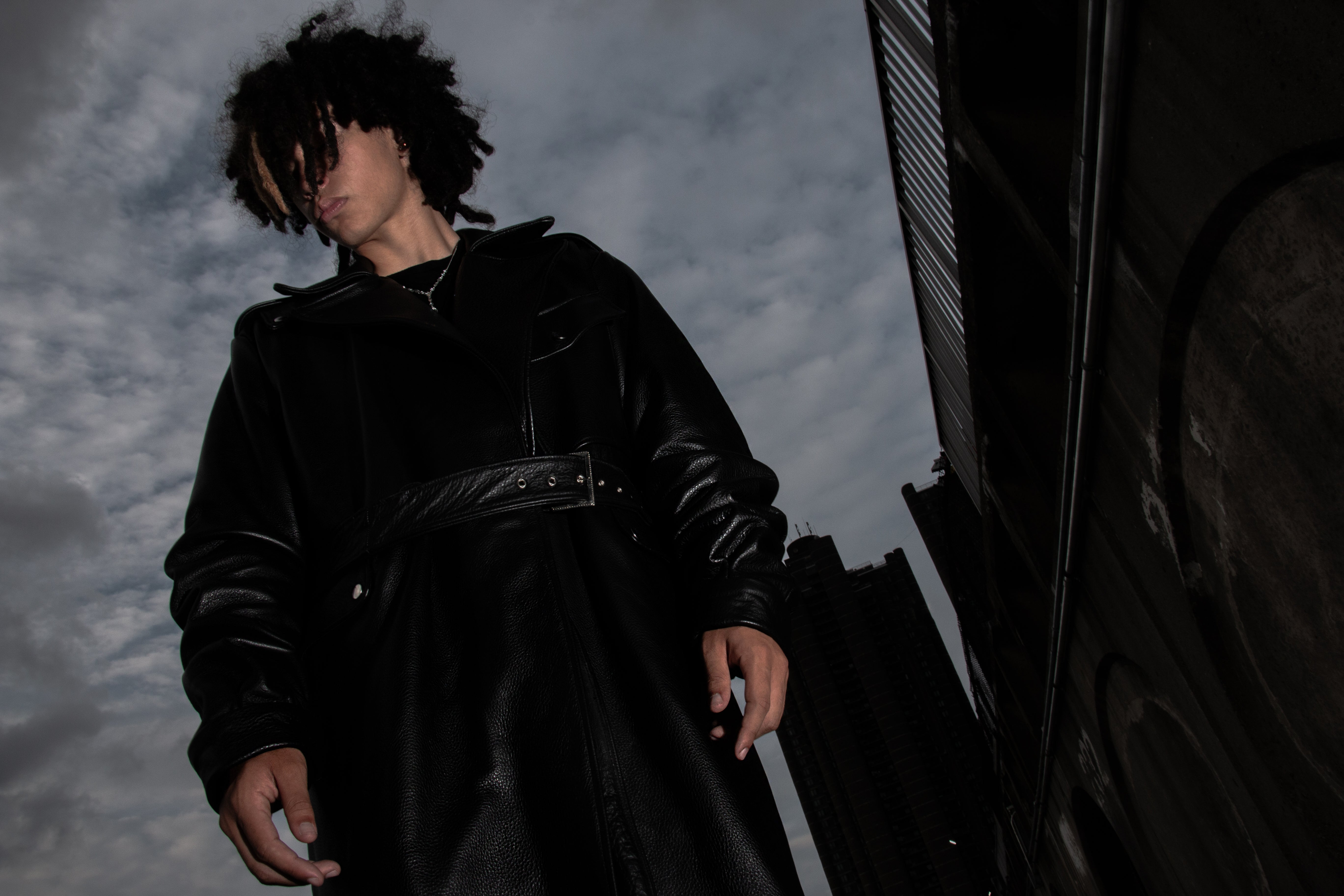 Leather Trench Coat
